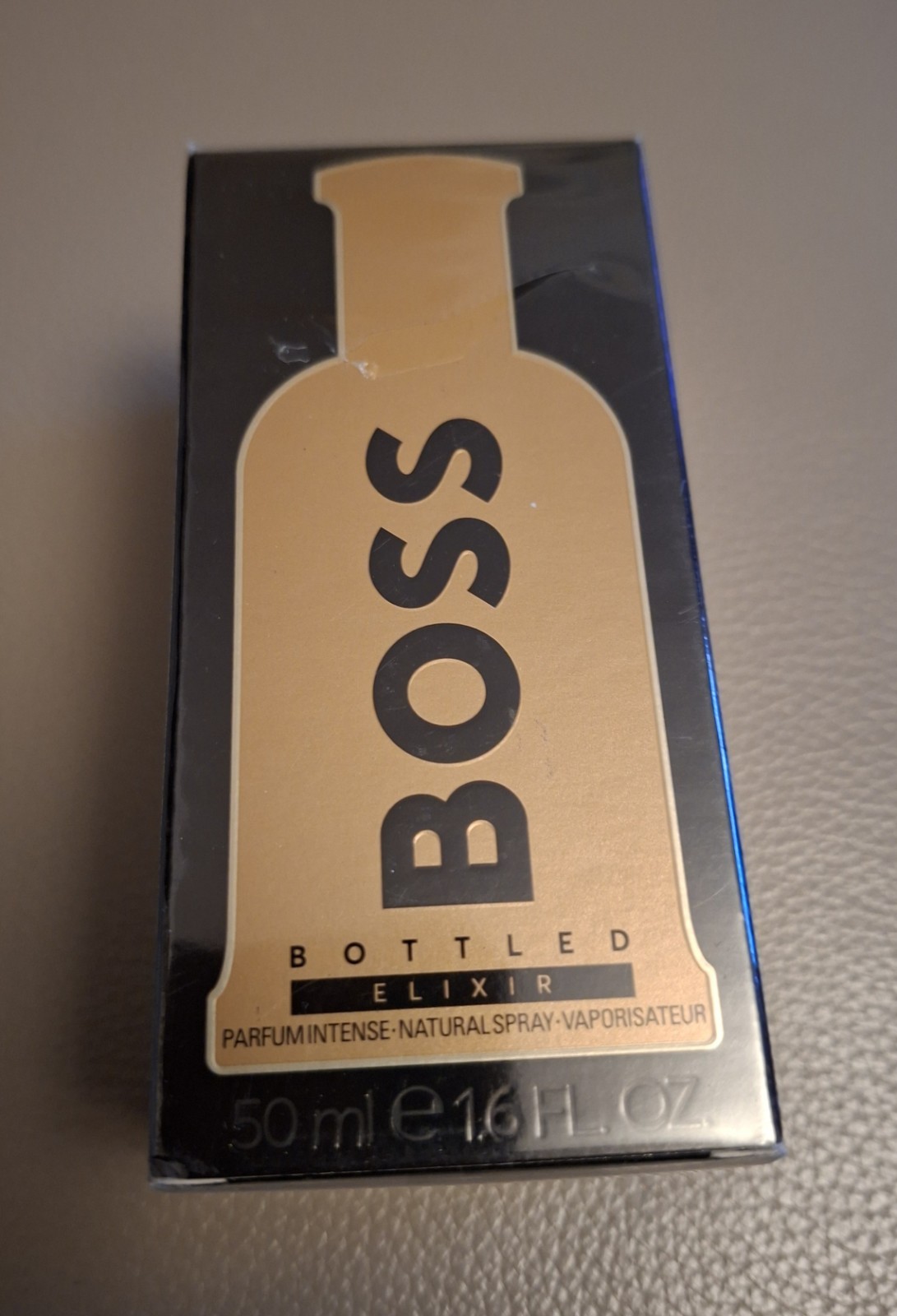 Hugo Boss Men's Light/Black/Golden Boss Bottled Elixir Parfum Intense Spray 50Ml - Image 2