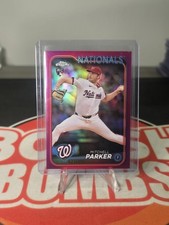 2024 Mitchell Parker Topps Chrome Magenta /399 Usc #Usc13 Rc