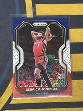 2020-21 Panini Prizm - Derrick Jones Jr. #55 Red White & Blue Prizm