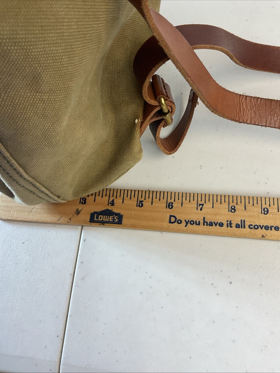 Madewell The Canvas Somerset Drawstring Backpack Green  display picture 1