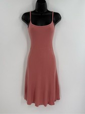Reformation Ribbed Knit Midi Dress | Mauve | XS