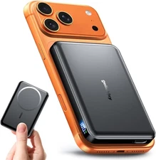 for Magsafe Portable Charger, Power Bank, 10000mAh Wireless Magnetic 1-Black 