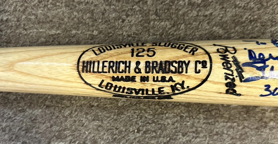 Stan Musial Cardinals (personalized) SIGNED Louisville Slugger Bat w/ hologram - Image 3 of 4