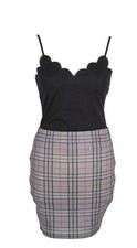 8x Black Top and Skirt Set Various Sizes Wholesale Job Lot Bulk Buy