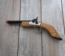 Vintage Made In Usa Double Barrell Cap Gun