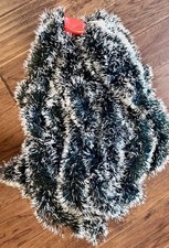 Frosted Tip Green Tinsel Christmas Tree Garland 3" W 1 pc 50ft