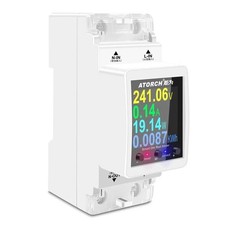 2P 63A Tuya WIFI Smart Switch Circuit Breaker Energy Meter Kwh Power Metering Ti