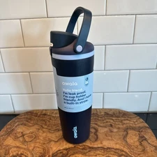 Owala FreeSip SWAY Stainless Steel Insulated Water Bottle 30 Oz Sea Captain Blue