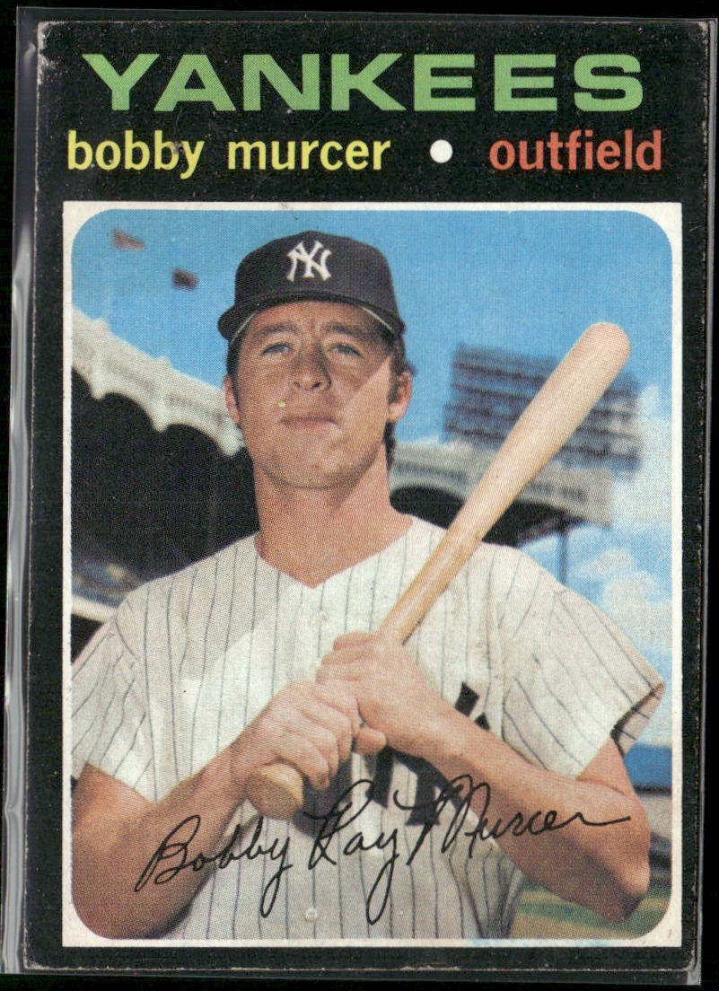 Bobby Murcer 1971 Topps Baseball #635 - New York Yankees
