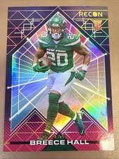 Breece Hall Rookie 2022 Panini Chronicles - Recon #REC-10 (RC) Football Card. rookie card picture
