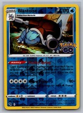Blastoise [Reverse Holo] #17 Prices | Pokemon Go | Pokemon Cards