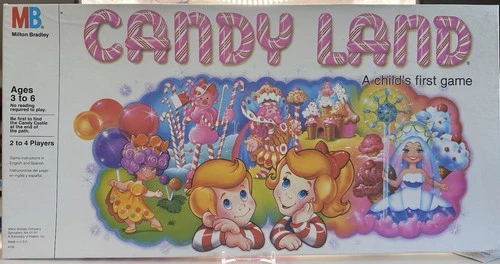 VTG Milton Bradley Candy Land Board Game 1984 Candy Land COMPLETE