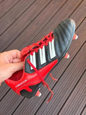Adidas Predator Adipower Kinder SG Fußballschuhe UK 4 Soft Ground