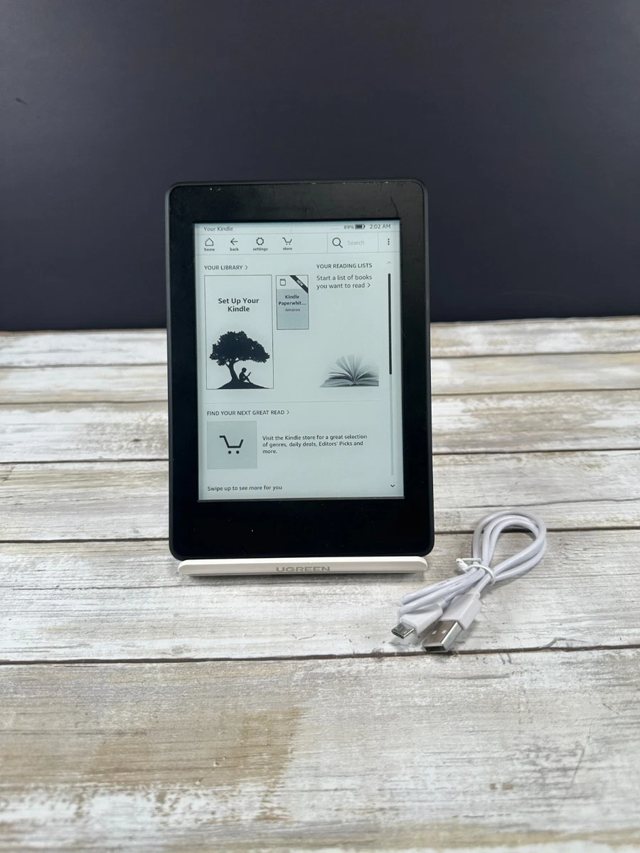 亚马逊Kindle Paperwhite 7th 代白色平板电脑和电子阅读器| eBay
