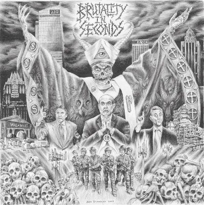 LP Pleasant Valley, SFN, Doom Siren Brutality In Seconds NEAR MINT Sick Thoug