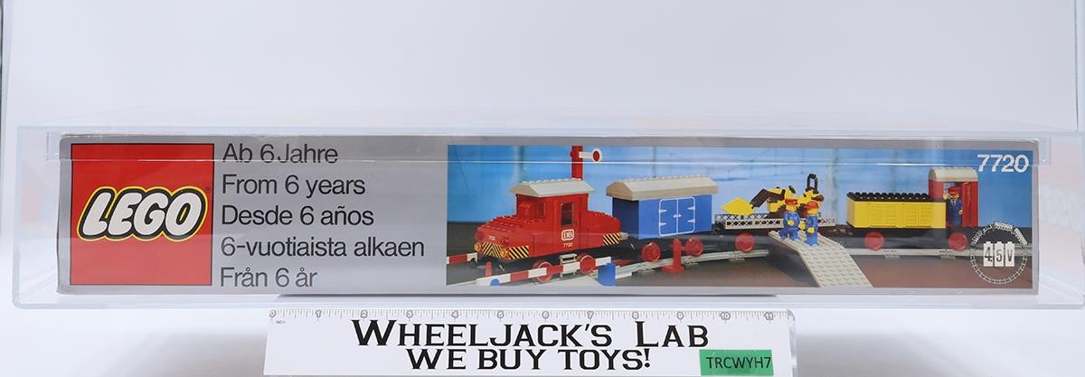 LEGO 7720 Diesel Freight Train AFA POP 1 HIGHEST GRADED 80 NEW