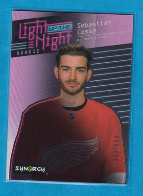 2023-24 Upper Deck Synergy - Light Up the Night Rookies Sebastian Cossa /699