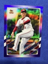 2021 Topps Chrome NPB Nippon Professional Baseball - Koichi Takada #47 Purple...
