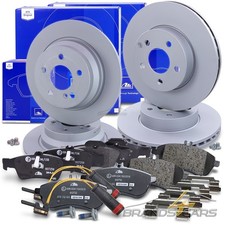ATE BREMSSCHEIBEN +BEL&Auml;GE +VWK VORNE+HINTEN F&Uuml;R MERCEDES BENZ E-KLASSE W212 S212