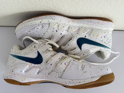 Nike Court Air Zoom Vapor X HC White Speckled  Women 9.5 / Mens 8 AA8027-109