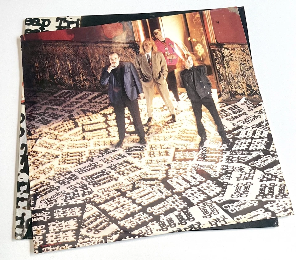 Cheap Trick ‎– Lap Of Luxury - Epic US 1988 NM Insert - Image 4 of 4
