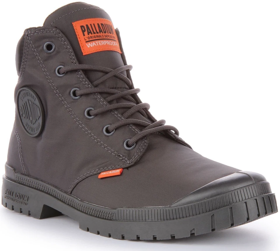 Palladium Pampa SP20 Baskets Lacets Femme Asphalt UK 4 - 11 - Photo 1/1