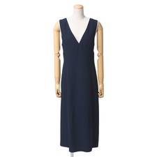 PRADA one piece Size 40 V-neck sleeveless dress Made in Italy Branded clothi...