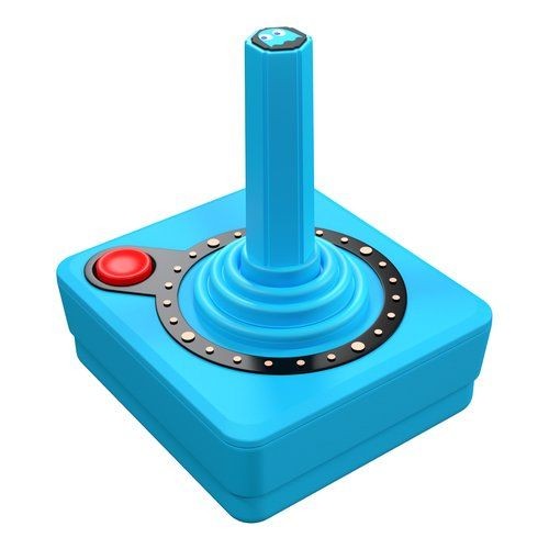 Atari CX40+ Wireless Joystick Inky Edition Blu 1174465 Retro Games