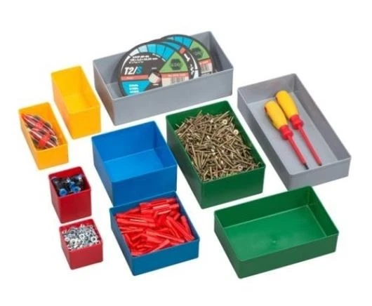 10 Einsatzboxen Allit EuroPlus Insert 63/1-63/5 Industrienorm Kleinteile Ordnung - Bild 2 von 3
