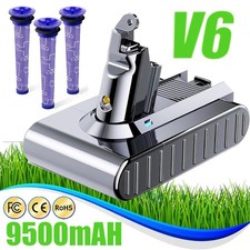 9500mAh V6 For Dyson V6 Battery Replacement V6 Animal Absolute Fluffy SV03 SV08