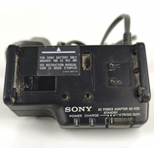 Sony AC-V25 AC Power Adaptor & Battery Charger for Camcorder UK Plug Lead
