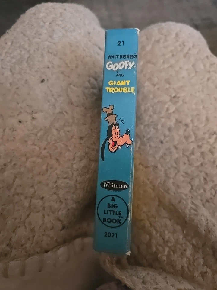 Big Little Books- Walt Disney's "Goofy in Giant Trouble" 1968 Whitman Book - Image 2 of 4