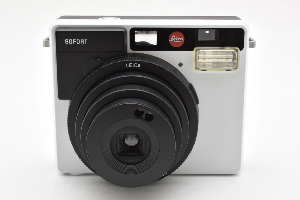 Leica Sofort Instant Film Camera White Model 19100 Germany Mint From Japan - Image 4 of 4