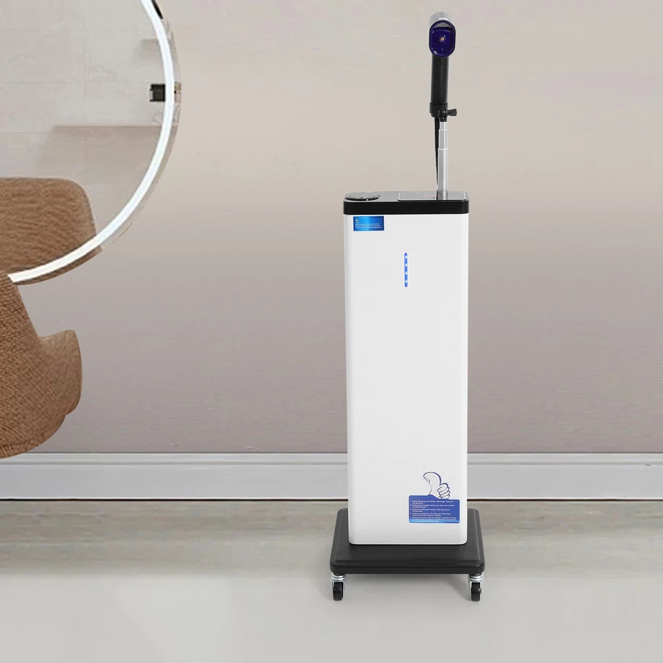 White Standing Hair Steamer Nano Mist Hair Steamer for Deep Conditioning - Image 3 of 4