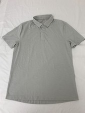 Lululemon Evolution Short Sleeve Polo Shirt Men's size M