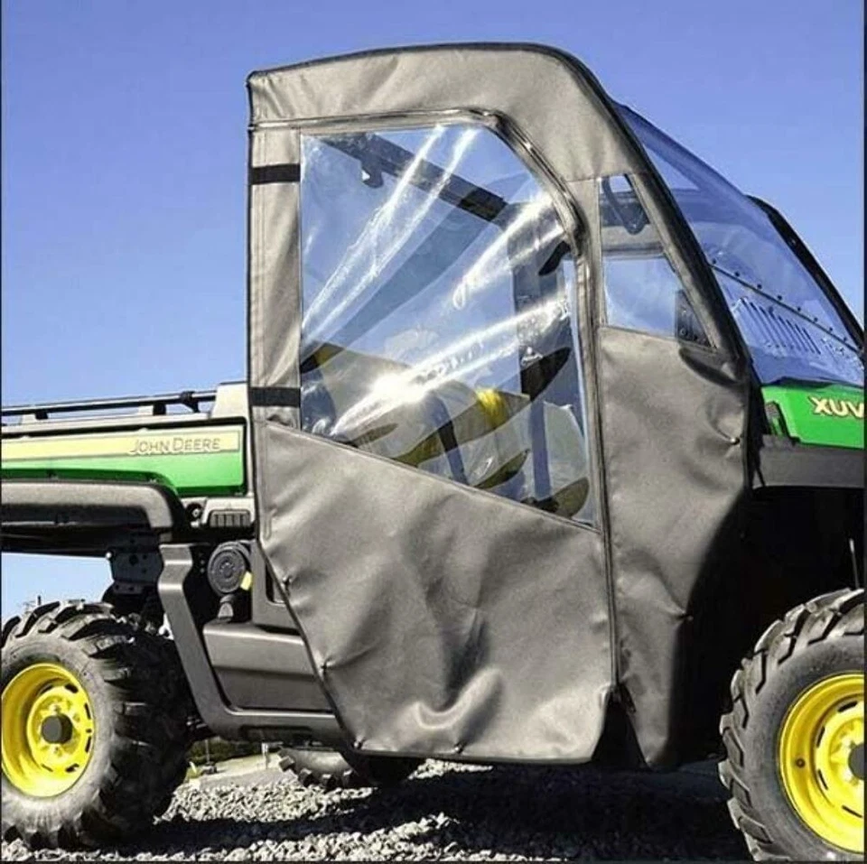 Portas macias Falcon Ridge UTV com janelas com zíper para John Deere Gator XUV 550/560/590 - Imagem 3 de 4