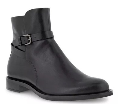 ECCO Shape M 35 Ali Leather Booties Black New Size EU 40, US 9-9.5