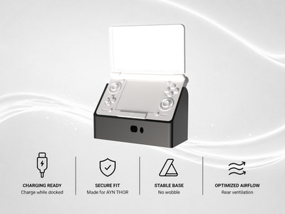 AYN Thor Stand Dock Halter für Gaming Handheld kompatibel mit TPU Case minimalis