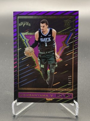 Panini 2023-24 Recon Holo Purple Rookie Victor Wembanyama #225 (/75)