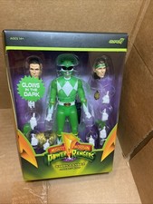 2024 Super7 Mighty Morphin Power Rangers Ultimates  - GREEN RANGER  Glows