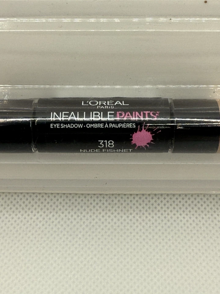 L’OREAL Infallible Paints Eyeshadow Duo- #318 Nude Fisnet (.25 oz) - Image 4 of 4