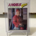 2026 Topps Heritage Mike Trout Angels Image variation #163 MLB Baseball Card SSP