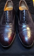 Johnston & Murphy Men's Leather Oxford Sz 9 Db