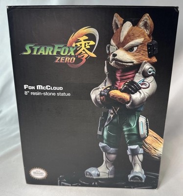 Power A Star Fox Zero Fox McCloud 8'' Resin Stone Statue In Box /5000 READ