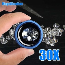 Compact Sturdy Scratch-Resistant Lens-Protected Portable Pocket Magnifying Glass