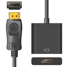 DisplayPort to HDMI Adaptor Display Port