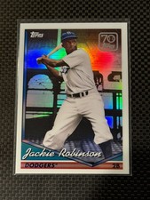 Jackie Robinson #70YTC-44 2021 Topps 70 Years of Topps Baseball Chrome