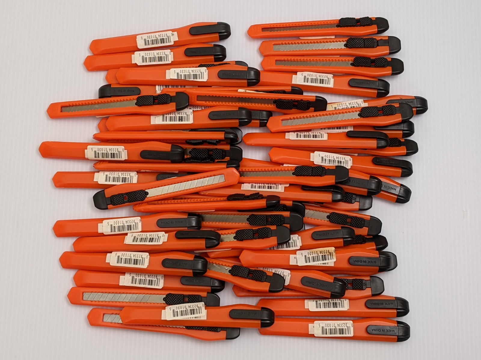 Box Cutters 5&rdquo; Retractable Snap Off Blade 54x Bulk New
