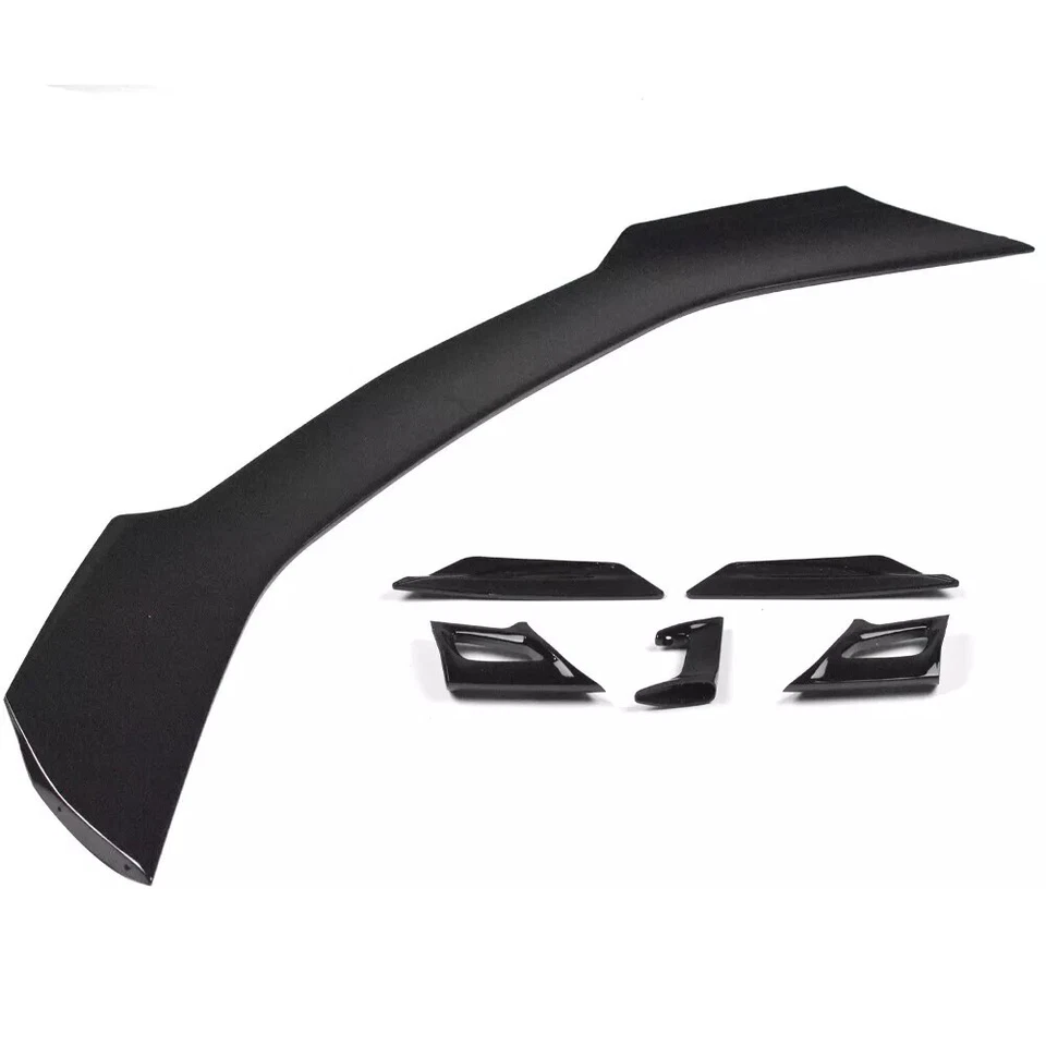 Trunk Spoiler Wing Gloss Black For Chevy Camaro ZL1 1LE Style LT RS SS 2016-2024 - Image 2 of 4
