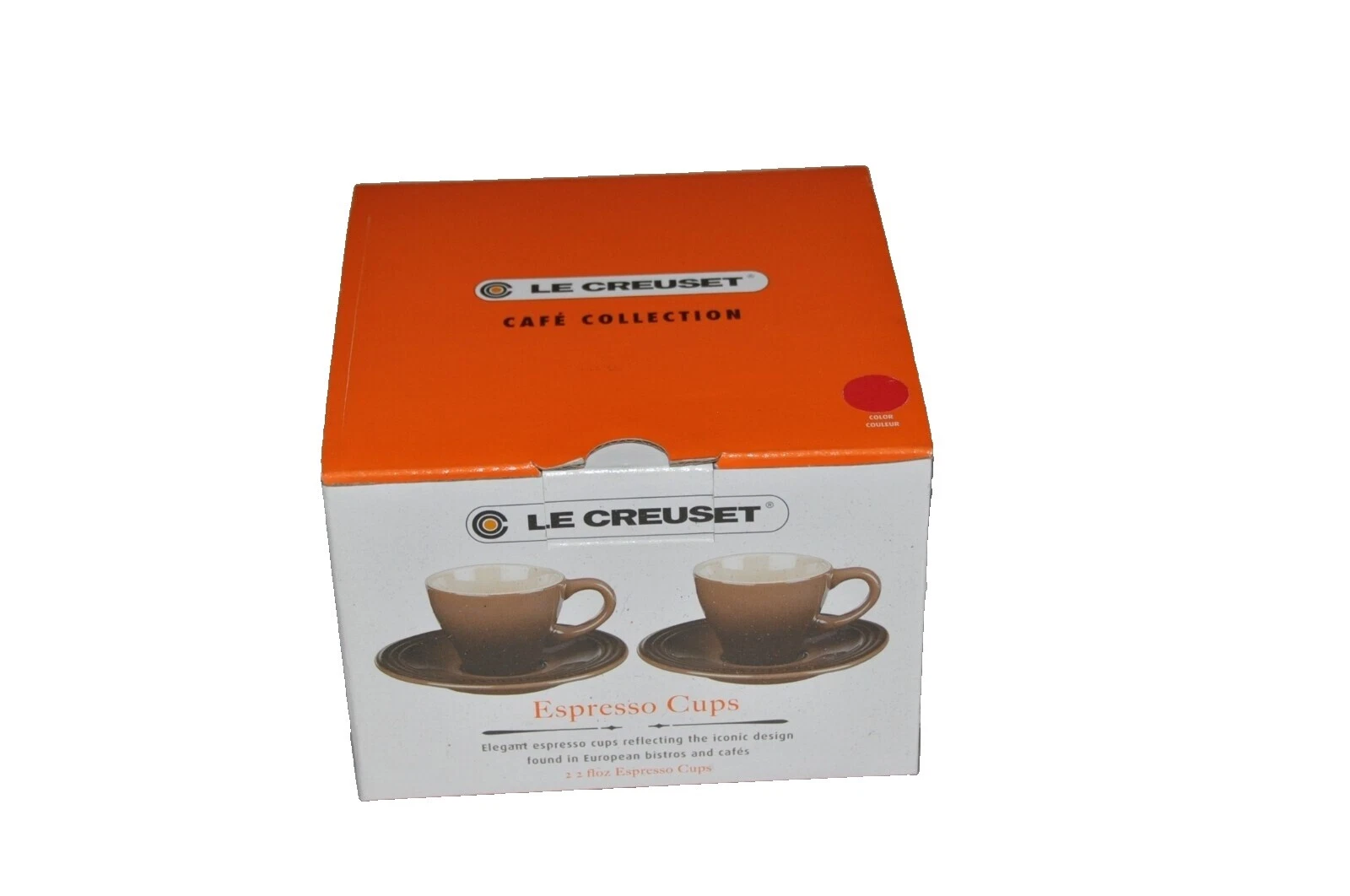Le Creuset Espresso Cup & Saucer Sets